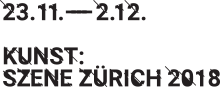 Kunst: Szene Zürich 2018